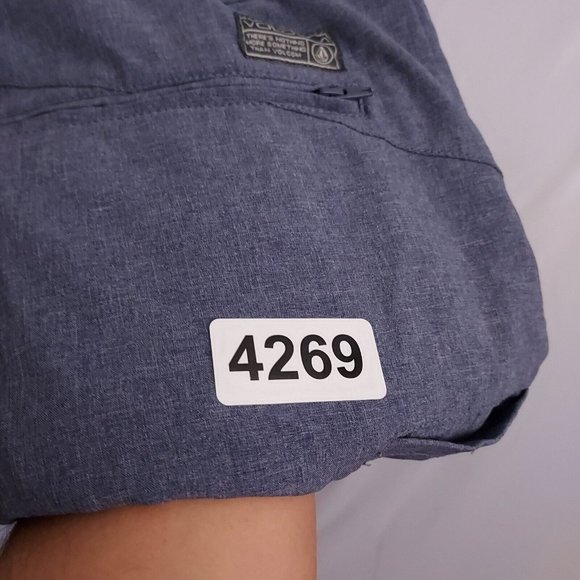 Volcom Stone Hybrid Shorts Mens Size 30 Surf and Turf Swim Perfomance Stretch - Picture 13 of 13